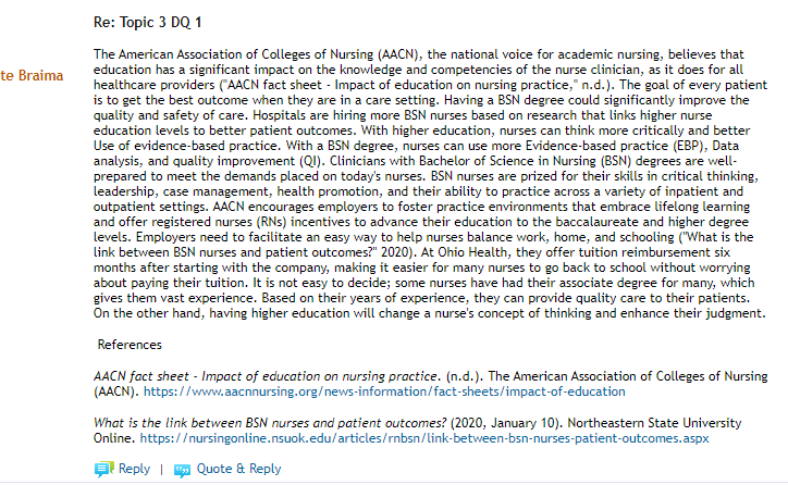 This article discusses the importance of nursing education and educational goals, the correlation between nursing education and positive patient outcomes, and the difference between a DNP and a Ph.D. in nursing. 