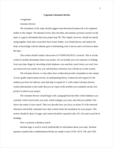 capstone literature review – page 2