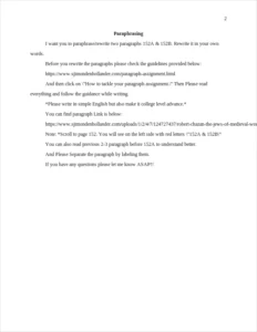 paraphrasing – page 2