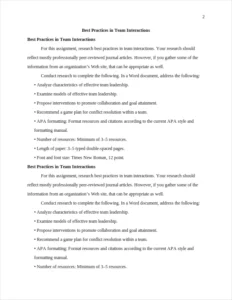 best practices in team interactions – page 2