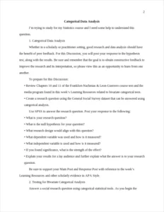 categorical data analysis – page 2