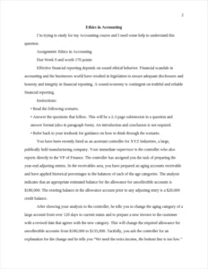 ethics in accounting – page 2