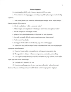 leadership paper – page 2