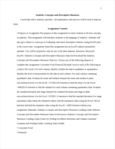 statistics concepts and descriptive measures – page 2