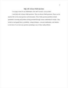 help with advance math questions – page 2