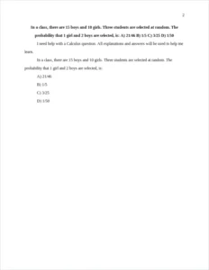 in a class – page 2