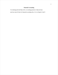 financial accounting – page 2