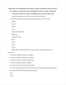 based solely on the information in this output – page 2