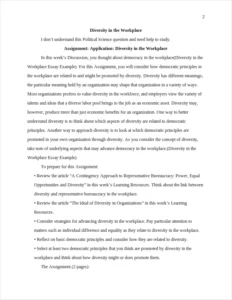 Diversity in the Workplace Essay Example – page 2