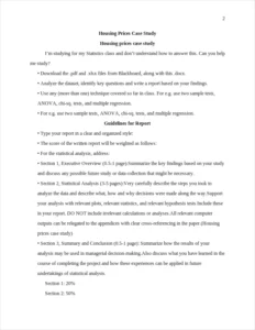 Housing prices case study – page 2