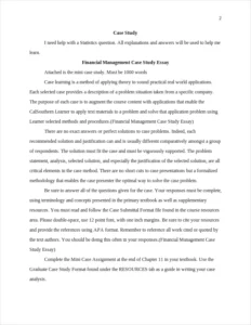 Financial Management Case Study Essay – page 2