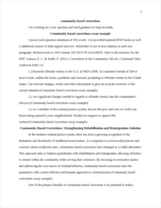 Community based corrections essay example – page 2
