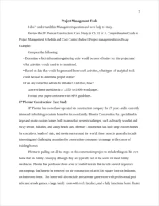 Project management tools Essay Example – page 2