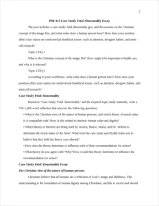 Case study fetal abnormality essay – page 2
