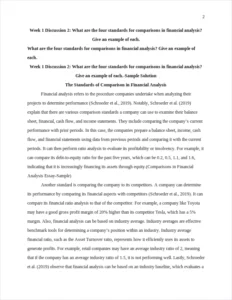 Comparisons in Financial Analysis Essay-Sample – page 2