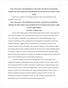 Job Ordering Sample Essay – page 2