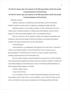 Nursing management and drug therapy – page 2