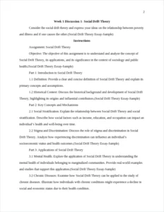Social Drift Theory Essay-Sample – page 2