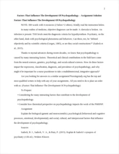 The Development Of Psychopathology – page 2