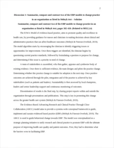 EBP models to change practice – page 2