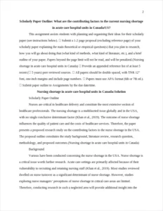 Nursing shortage in acute care hospital units – page 2