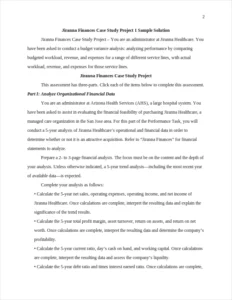 Jiranna Finances Case Study Project – page 2