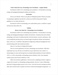 Dermatology Nurse Practitioner – page 2