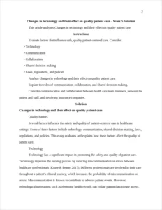 Changes in technology and their effect on quality patient care – page 2