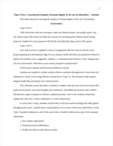 Ensuring the integrity of human dignity in the care of all patients – page 2