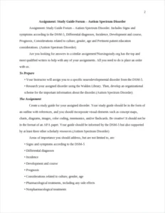 Autism Spectrum Disorder – page 2