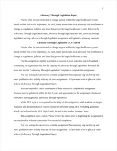 Advocacy Through Legislation – page 2