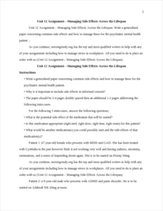 Managing Side Effects Across the Lifespan – page 2