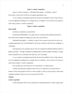 Gender Acquisition – page 2