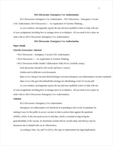 Emergency Use Authorization – page 2