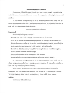 Contemporary Ethical Dilemmas – page 2
