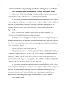 Reinforcement of Barcoding technology in medication delivery process – page 2