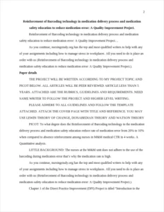 Reinforcement of Barcoding technology in medication delivery – page 2