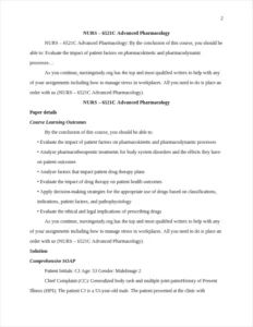 Advanced Pharmacology – page 2