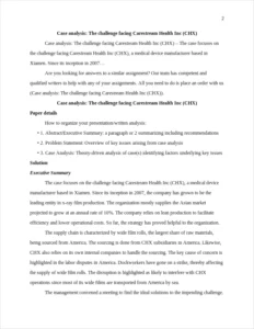 The challenge facing Carestream Health Inc – page 2