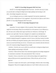 Knowledge management exam essays – page 2