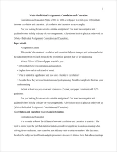 Correlation and causation essay example – page 2