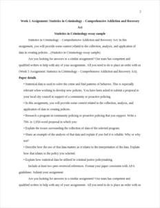 Statistics in Criminology essay sample – page 2
