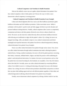 Gathering cultural-information from patients Essay-Example – page 2