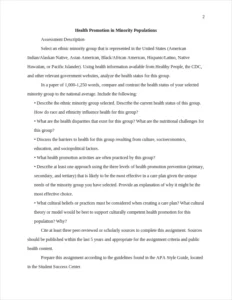 Health Promotion in Black-Americans Essay-Example – page 2