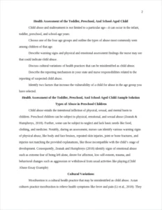 Child Abuse Essay Example – page 2