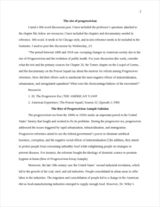 Rise of Progressivism Essay-Sample – page 2