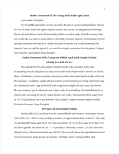 Health Promotion Measures Essay-Example – page 2