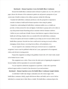 Health-Illness Continuum Essay Example – page 2