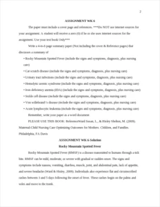 Rocky-Mountain Spotted Fever Essay-Discussions – page 2