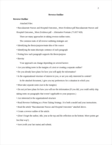 Reverse outline essay example – page 2